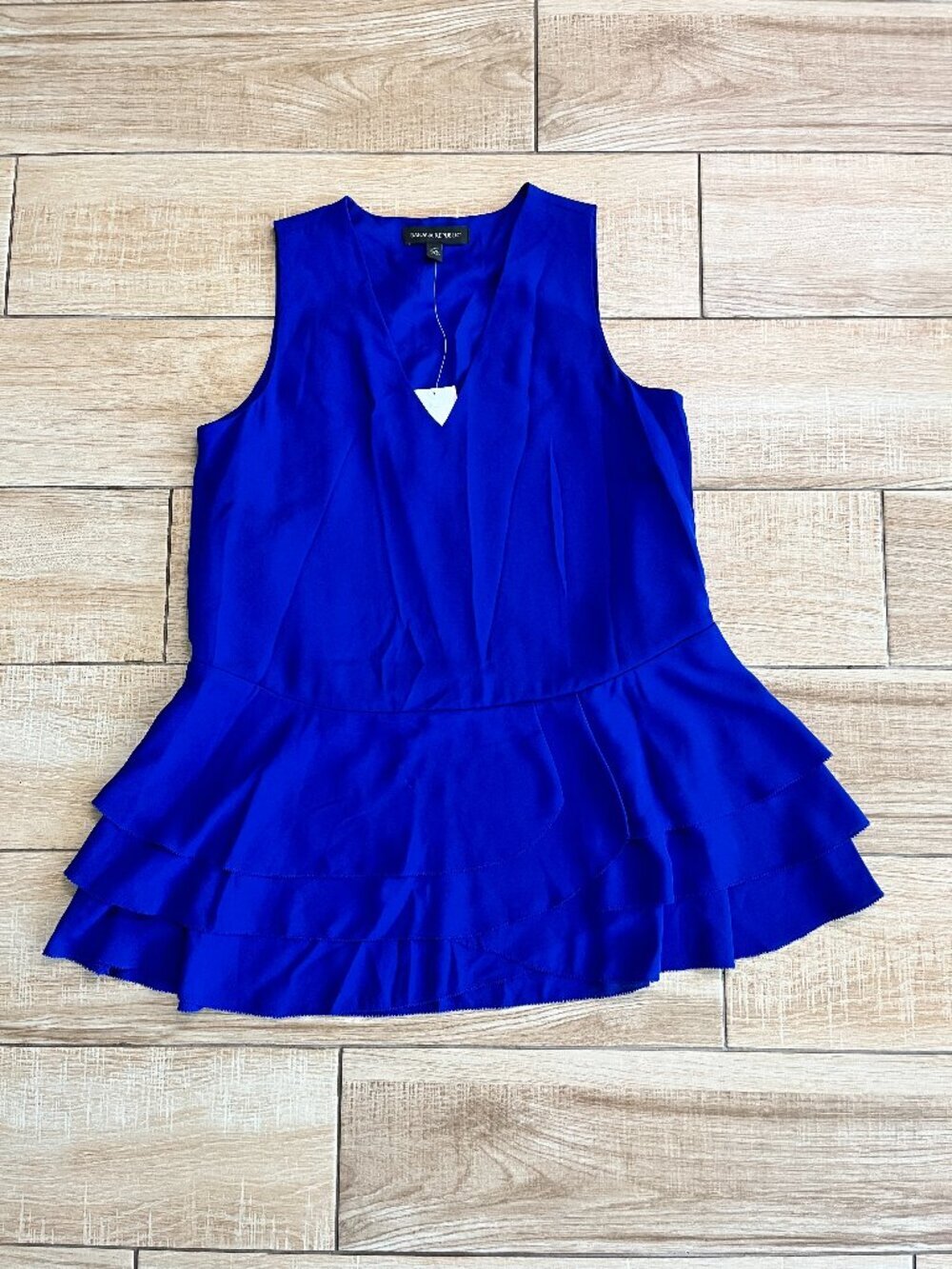 Womens NWT Banana Republic Blue Blouse - XSP